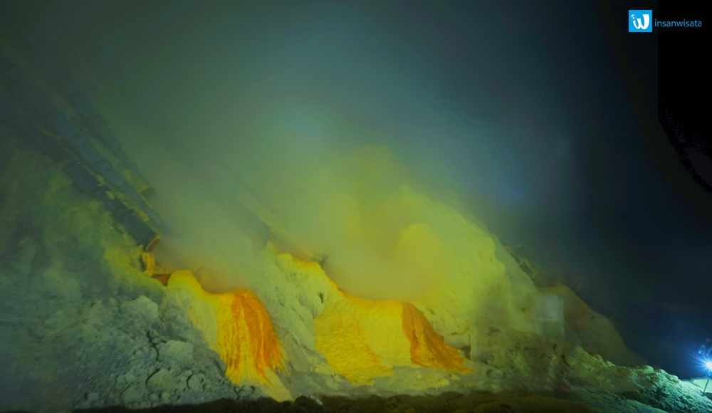blue fire kawah ijen
