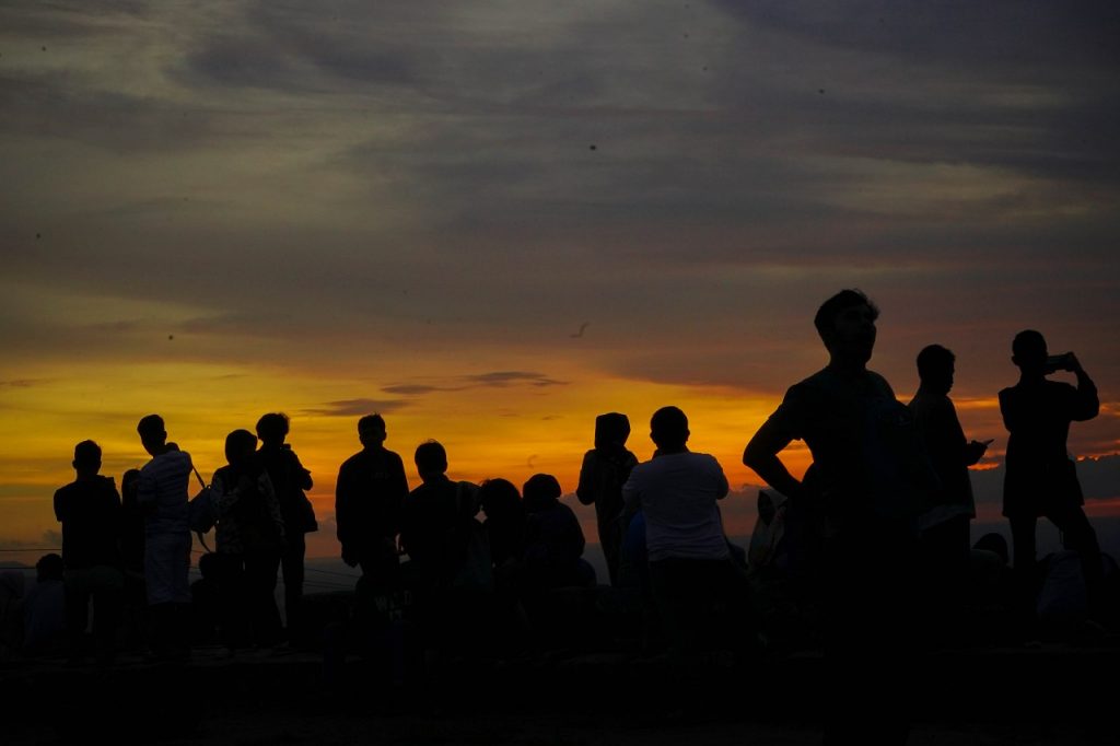 Senja dari Candi Ijo